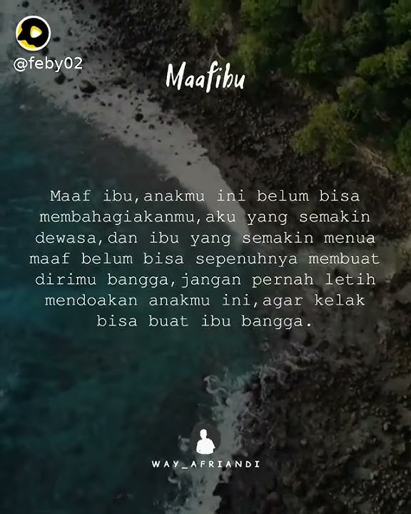 maafkan anakmu ibu || story wa.|| Snack Vidio ||