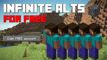 How to get INFINITE Alt accounts for FREE on Minecraft Bedrock in 2023 (WORKING)