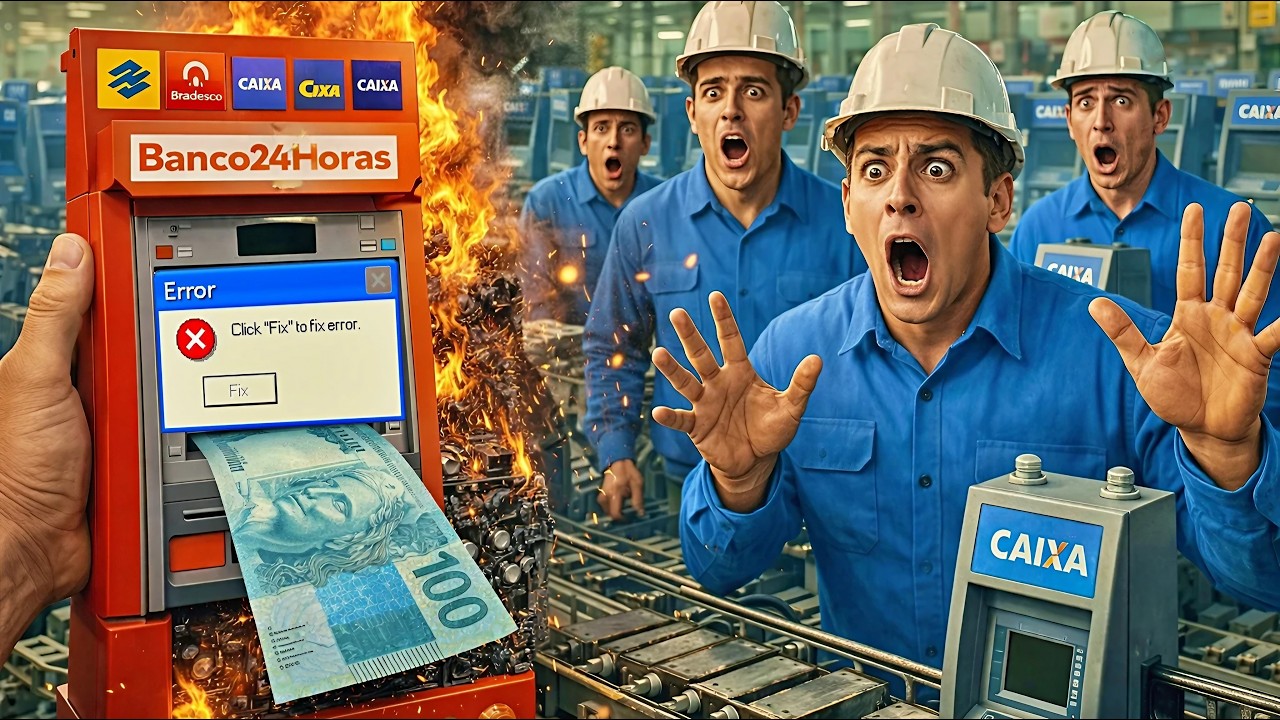 COMO É FEITO O CAIXA ELETRÔNICO VOCÊ CONFIA SEU DINHEIRO A ISSO