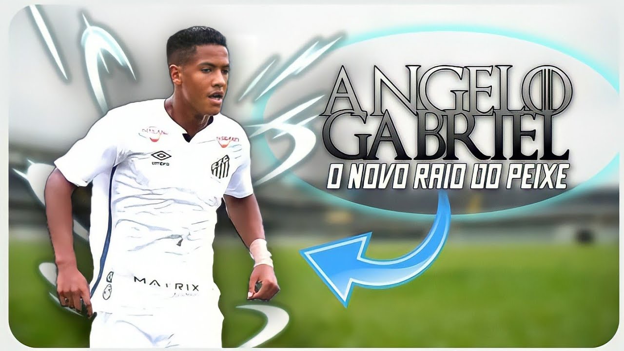 Ângelo Gabriel: TUDO sobre o RAIO do SANTOS | Promessas (#1).