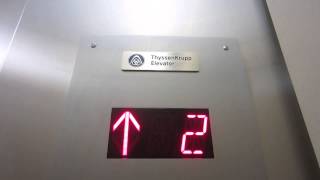 Modernized ThyssenKrupp Hydraulic Elevators at the Briarcroft Office Building