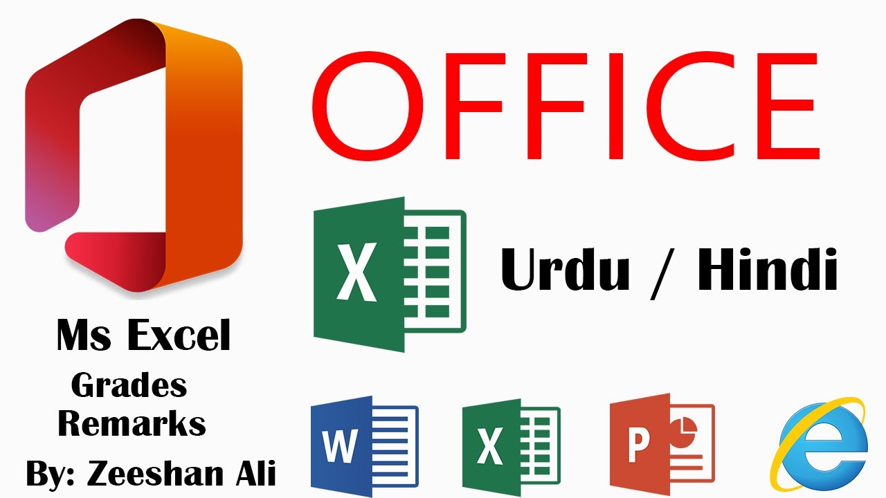 How To Assign Grades And Remarks To Students Automatically Urdu Hindi Mr Computer Tech 