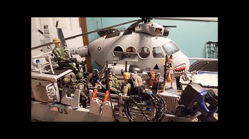 1/18 Gi Joe Bad Cat Boat vehicle Video customization tutorial