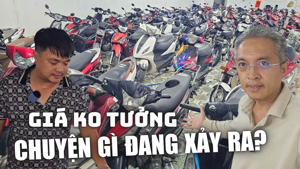 Giật mình: Dylan 4,5tr, moto 3tr9, xe hãng cũng 3tr... Hàng chục xe máy cũ khác cùng chung số phận?
