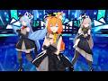 Blue Archive MMD ReDreaming Angel Trinity Idol