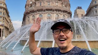 牧師由瑞士日內瓦（Geneva)，去咗意大利熱那亞（Genova)。