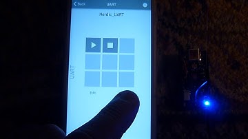 nrf52832 (BLE control led with auto commit)