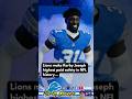 Lions make Kerby Joseph highest paid safety in NFL history | Johnny Gaz Sports #detroitlions #nfl
