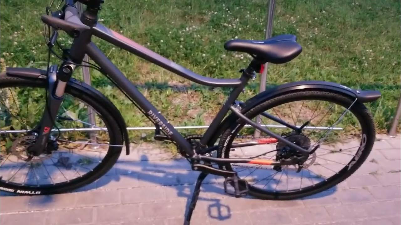 Велосипед гибридный Riverside 900, Decatlon - YouTube
