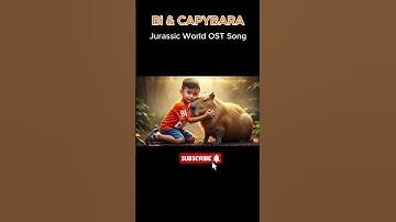 Jurassic World OST 🎶| Bi & Capybara Epic Theme – Movie Coming Soon 🦖🔥 #jurassicworld #capybara #ost