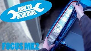 Anleitung: Ford Focus Mk2 Turnier (DA3/DB3,08-10) Rücklicht / Rückleuchten ausbauen - Lampe wechseln