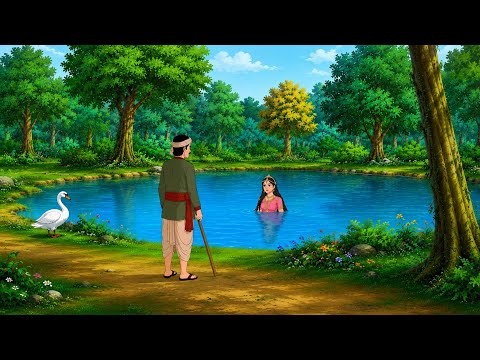 जादुई अंगूठी और तकदीरवाला लकड़हारा | jadui anguthi aur taqdeerwala lakadhara  @Radhey toons