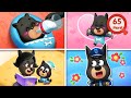 Polisi Merawat Bayi Kecil | Bayi yang Lucu | Kartun Lucu | Kartun Anak-anak | Kepala Polisi Labrador