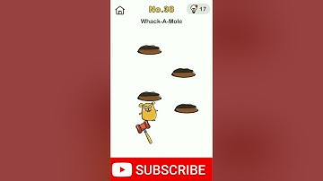 Whack a mole / level 38 / brain out