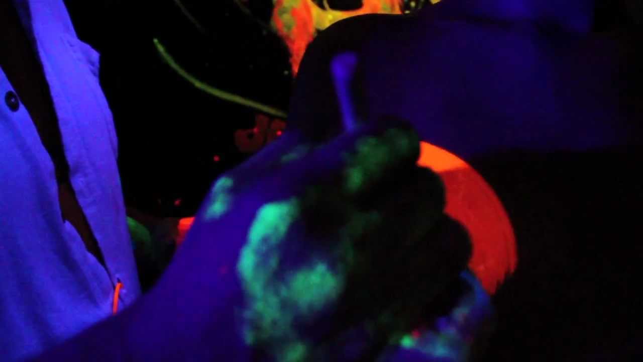 Blacklight naked pussy vidio mini