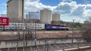 Metra Rock Island Trains at Chinatown