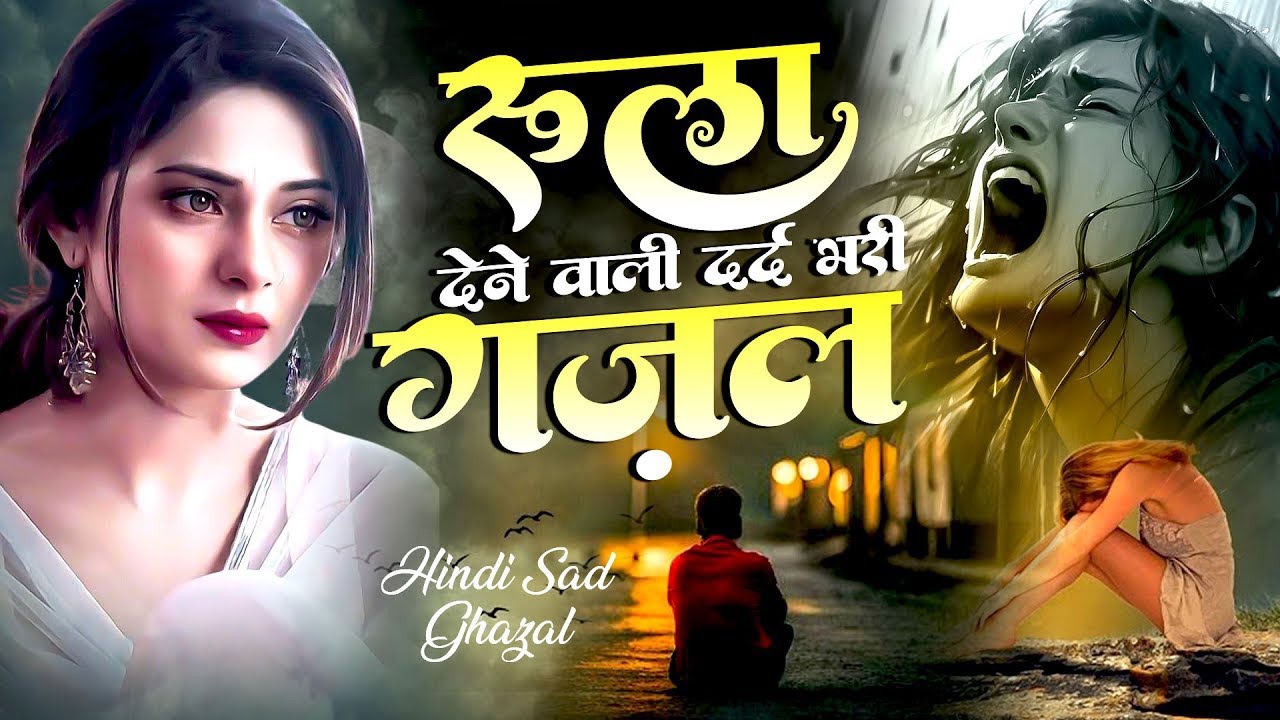 रुला देने वाली दर्द भरी ग़ज़ल | 2025 Sad Ghazal |NonStop Ghazal | Arshad Kamli, Naim Sabri |Sad Ghazal