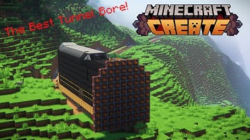 I Made the BEST Tunnel Bore for Create! | Download & Showcase