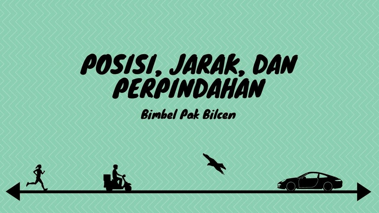 Posisi, Jarak, dan Perpindahan - YouTube