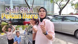 Liburan ke Mall SKA pekan baru bersama YouTuber team Mahong New #keripikkentangmasboy  #youtube 