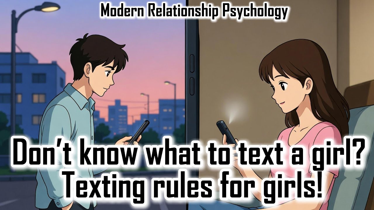 Don’t know what to text a girl? Texting rules for girls!
