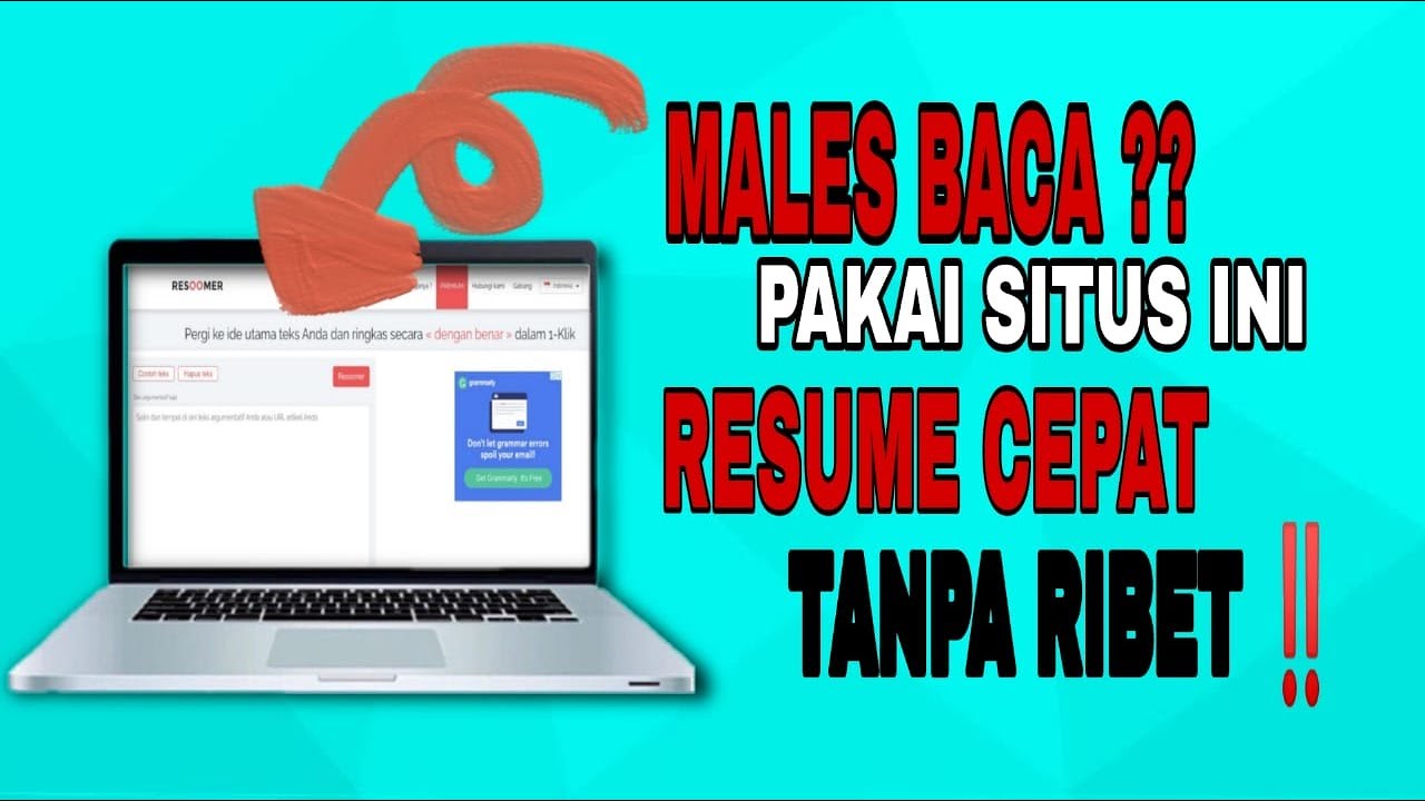 CARA MERINGKAS JURNAL/BUKU DENGAN CEPAT SECARA OTOMATIS || TUTORIAL