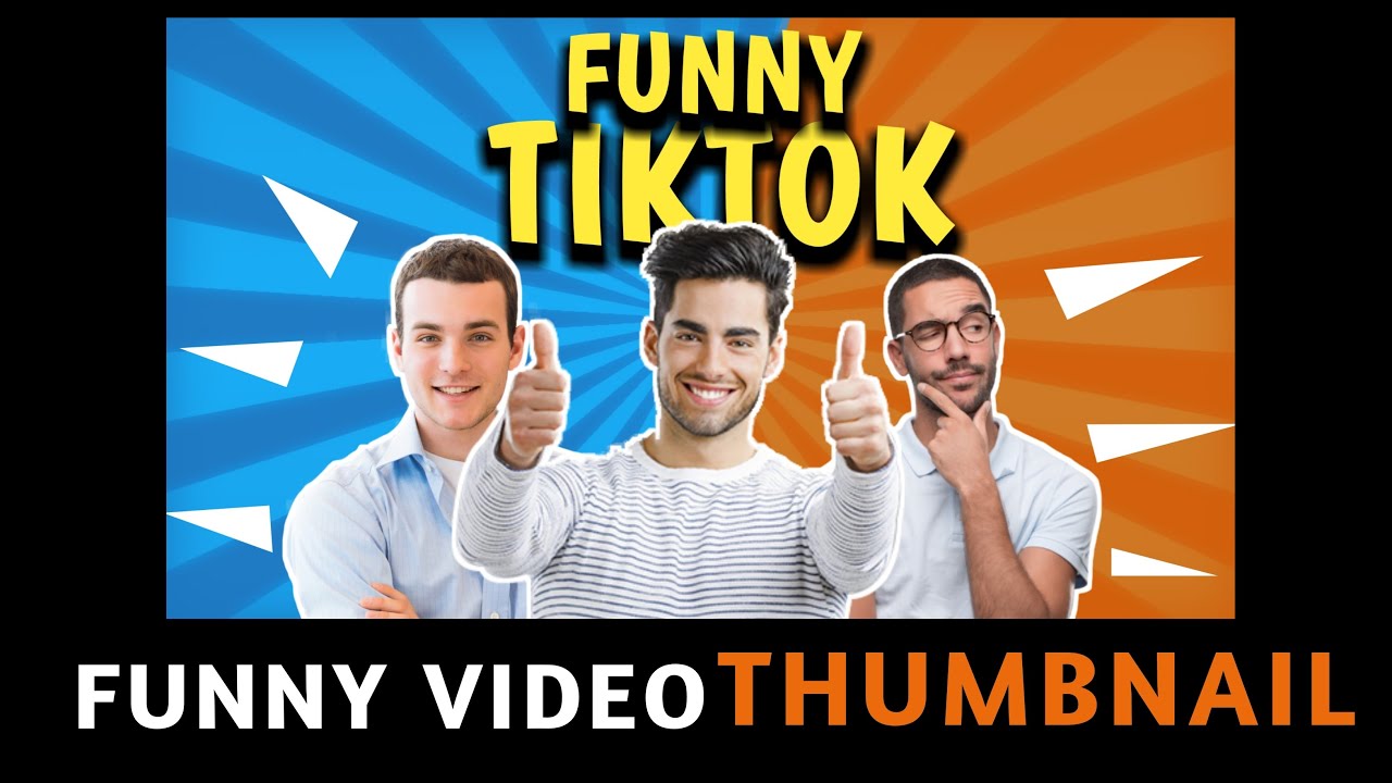 How To Make Funny Video Thumbnail For  || কিভাবে ফানি ভিডিও