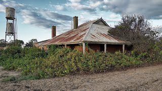 This old original farm house is trapped in a time warp! Abandoned for decades!