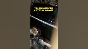 This Piano Is Being Played By A Ghost!
