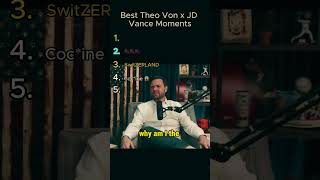 Best Theo Von JD Vance Moments 🤣 #shortvideo #shorts #funny #theovon #jdvance #trump #viralvideo