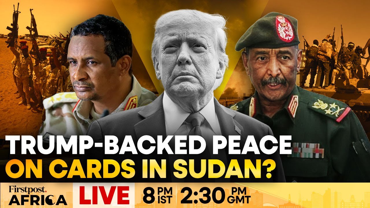 LIVE | Sudan War: Trump-Backed Peace Move Gets RSF's Support; Army
