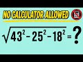 How to Simplify A Nice Radical Expression,China Maths Olympiad