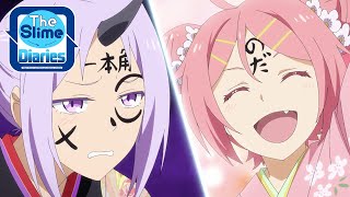 Milim vs Shion (at badminton) | The Slime Diaries