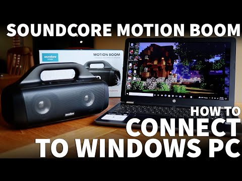 Connect Anker Soundcore Motion Boom to PC - Pair Motion Boom Bluetooth Speaker to Windows Computer by TheRenderQ