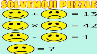 solvemoji puzzle answer | maths puzzle question models with answers |iq test screenshot 4