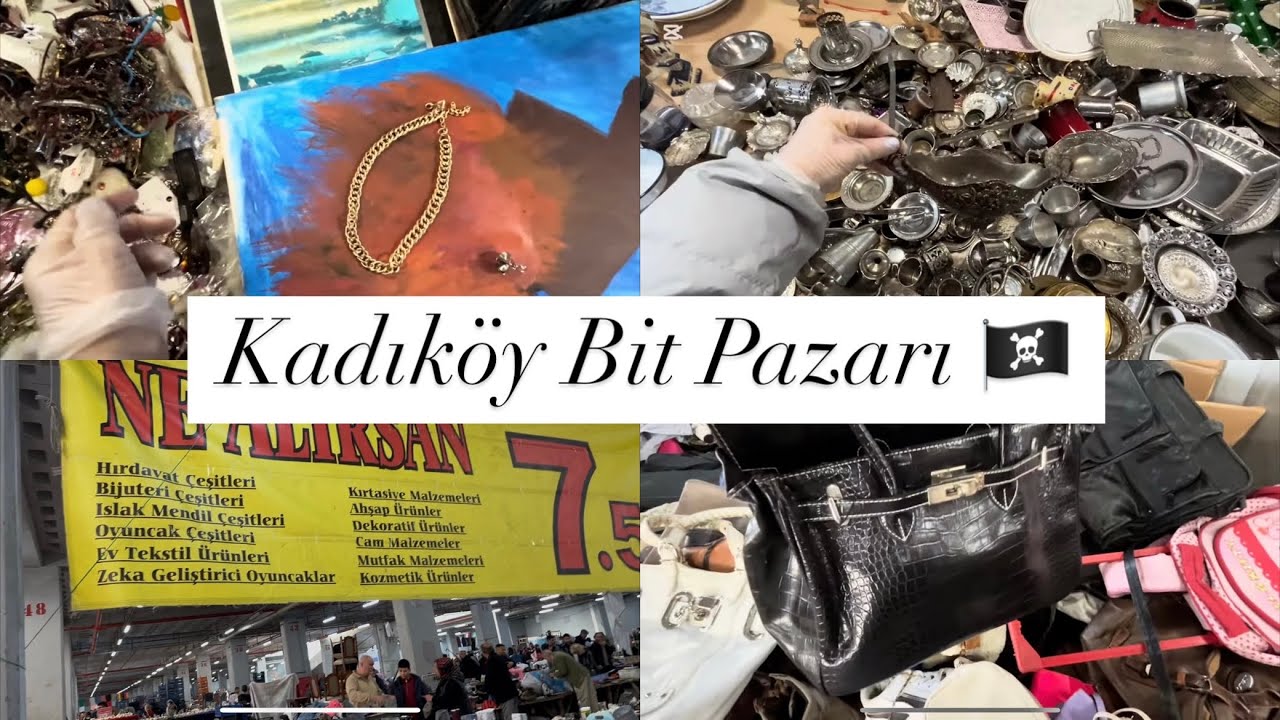 Kadıköy Bit Pazarı Değil 🏴‍☠️ Sanki Vintage Cenneti! Ne Alırsan 10-20 TL!