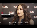Demi Lovato Talks about  Refugees & Mental Health