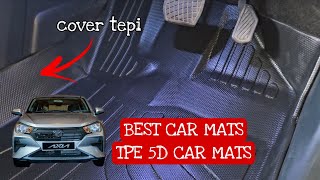Pasang Magic Mat 5D Tpe Car Mat Axia 2023 Paling Cover Habis Setakat Ni