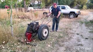 Graham Family Farm: David Bradley Walk Behind Garden Tractor Test