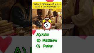which disciple of jesus #answer #mindbendingquiz #riddles #generalknoledgegkq #quiz #puzzle