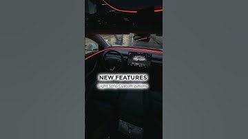 New Model 3/Y Light Strip Customizations | Update 5.4
