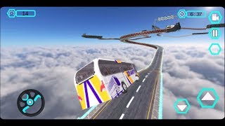 Impossible Bus Simulator Tracks Driving stage #3 - android gameplay screenshot 5