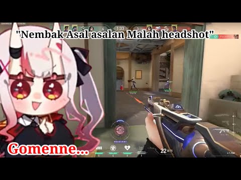 Ayame Nembak Random malah dapet headshot 2 kali...[Nakiri Ayame][Hololive-JP][SUB JP-ID]