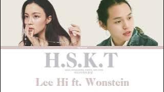 LEE HI (이하이) ft. Wonstein (원슈타인) -  H.S.K.T (머리어깨무릎발)  LYRICS 가사 (ENG/HAN/ROM)