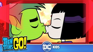 Teen Titans Go! Россия | Поцелуй Бист Боя и Рэйвен  | DC Kids