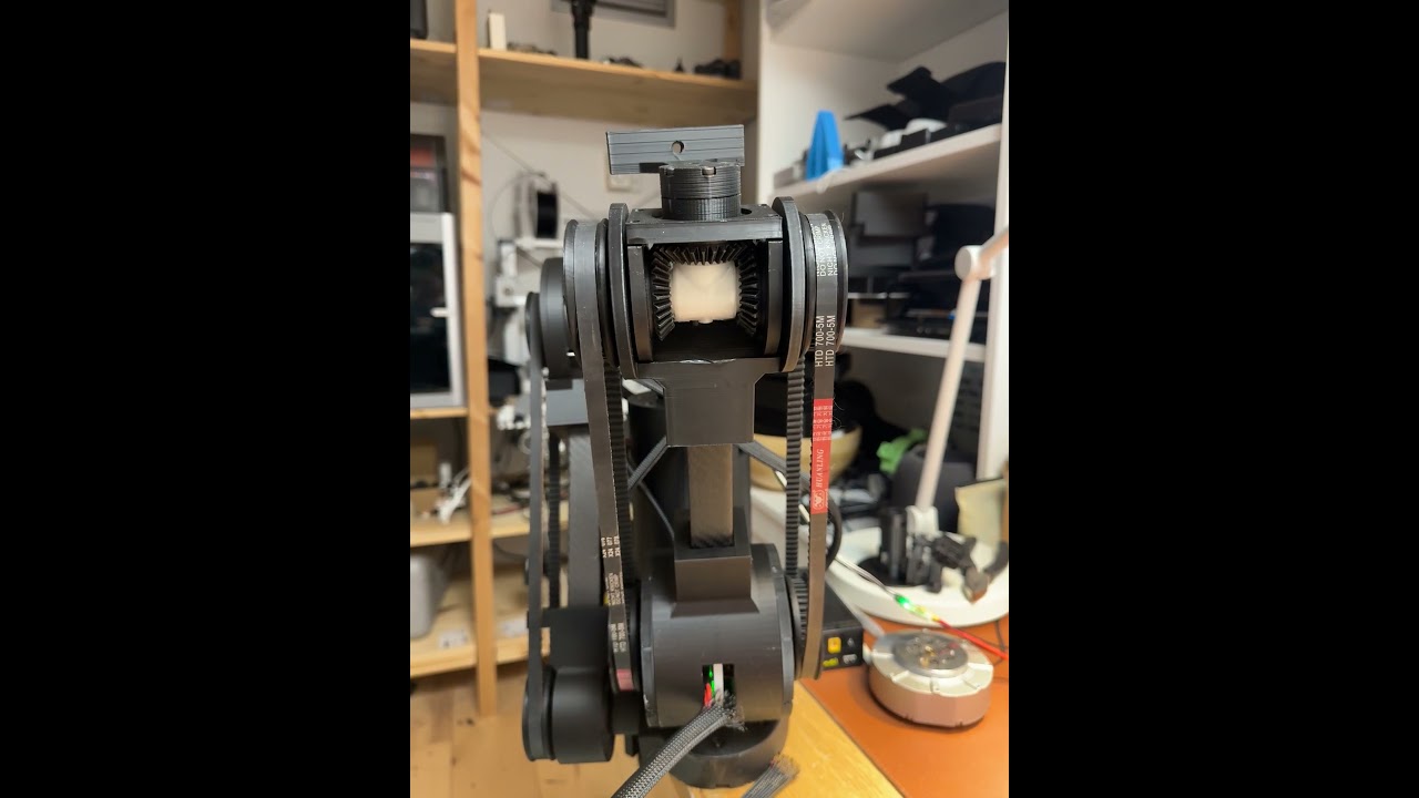 3D-printed differential joint demonstration