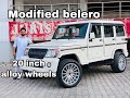 Mahindra Bolero riding on 20 inch wheels looks CRAZY [Video]
