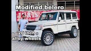 bolero modified | 20 inch alloy wheels | bolero sound system | new bolero modified | modified club
