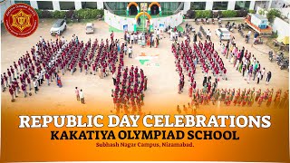 REPUBLIC DAY CELEBRATIONS || KAKATIYA OLYMPIAD SCHOOL || SUBHASH NAGAR CAMPUS || NIZAMABAD screenshot 2