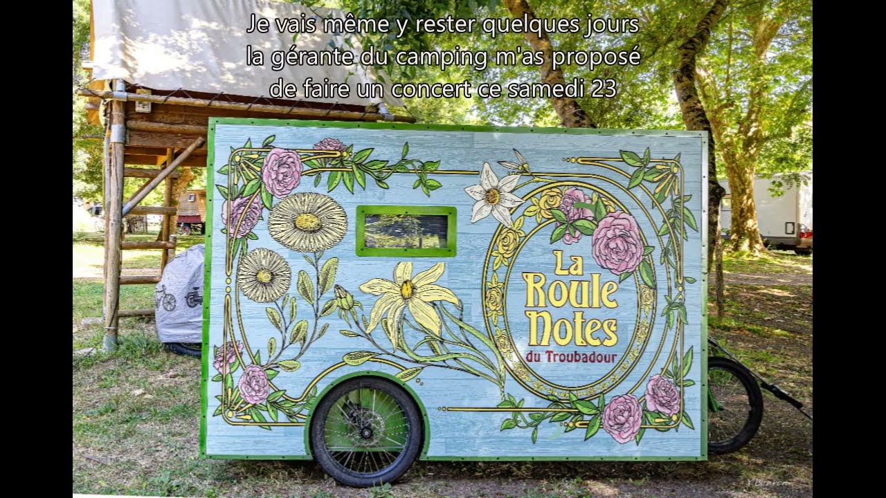La roule notes du troubadour - De Saumur à Candes St-Martin